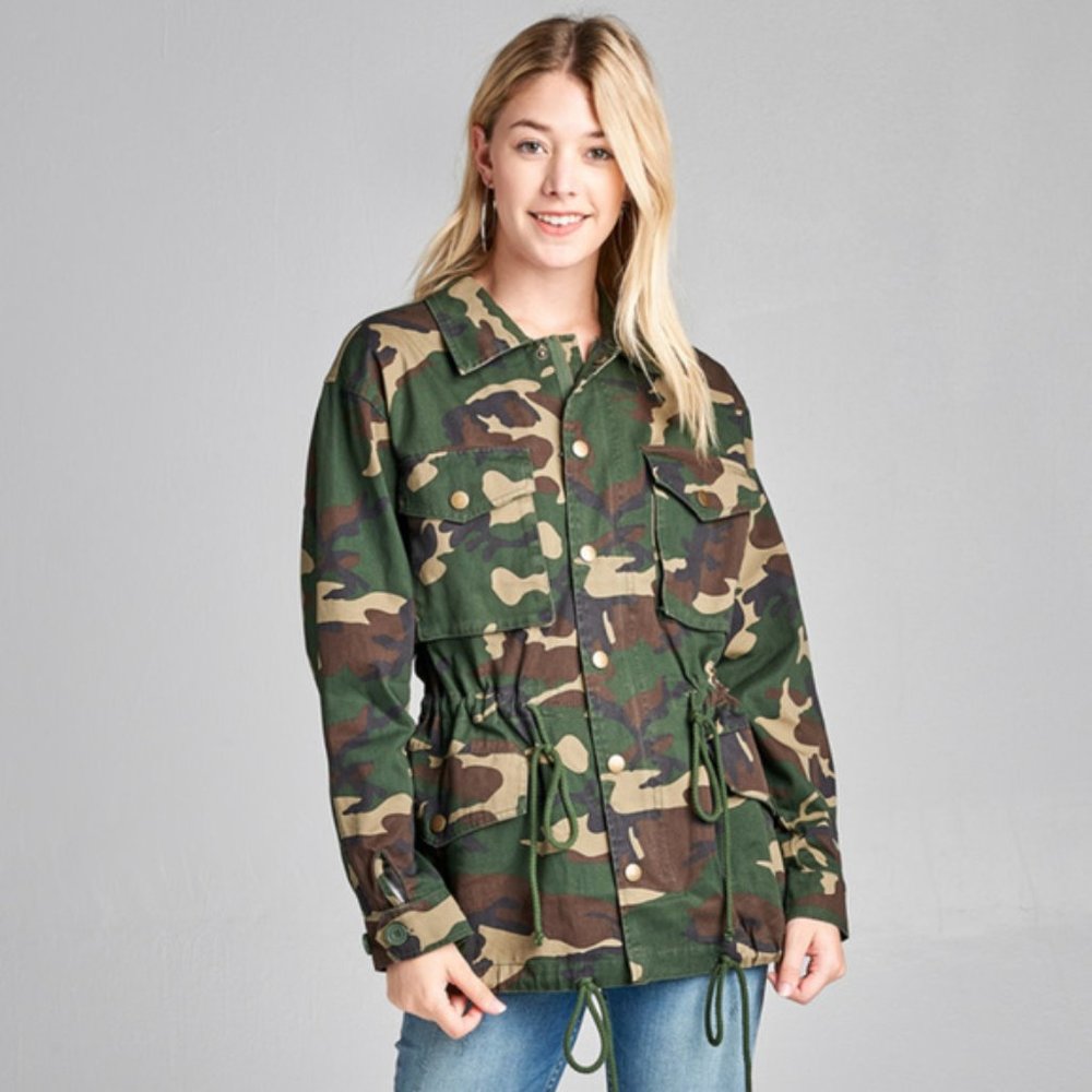 Camo Print Jacket - Picture 3 of 3